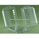 Cheap Clear blister packaging clamshell box with hard paper (PVC box)