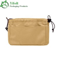 Custom Multifunction Canvas Makeup Organizer Large Cosmetic Bag Storage Bags for Unisex for Pens, Tools